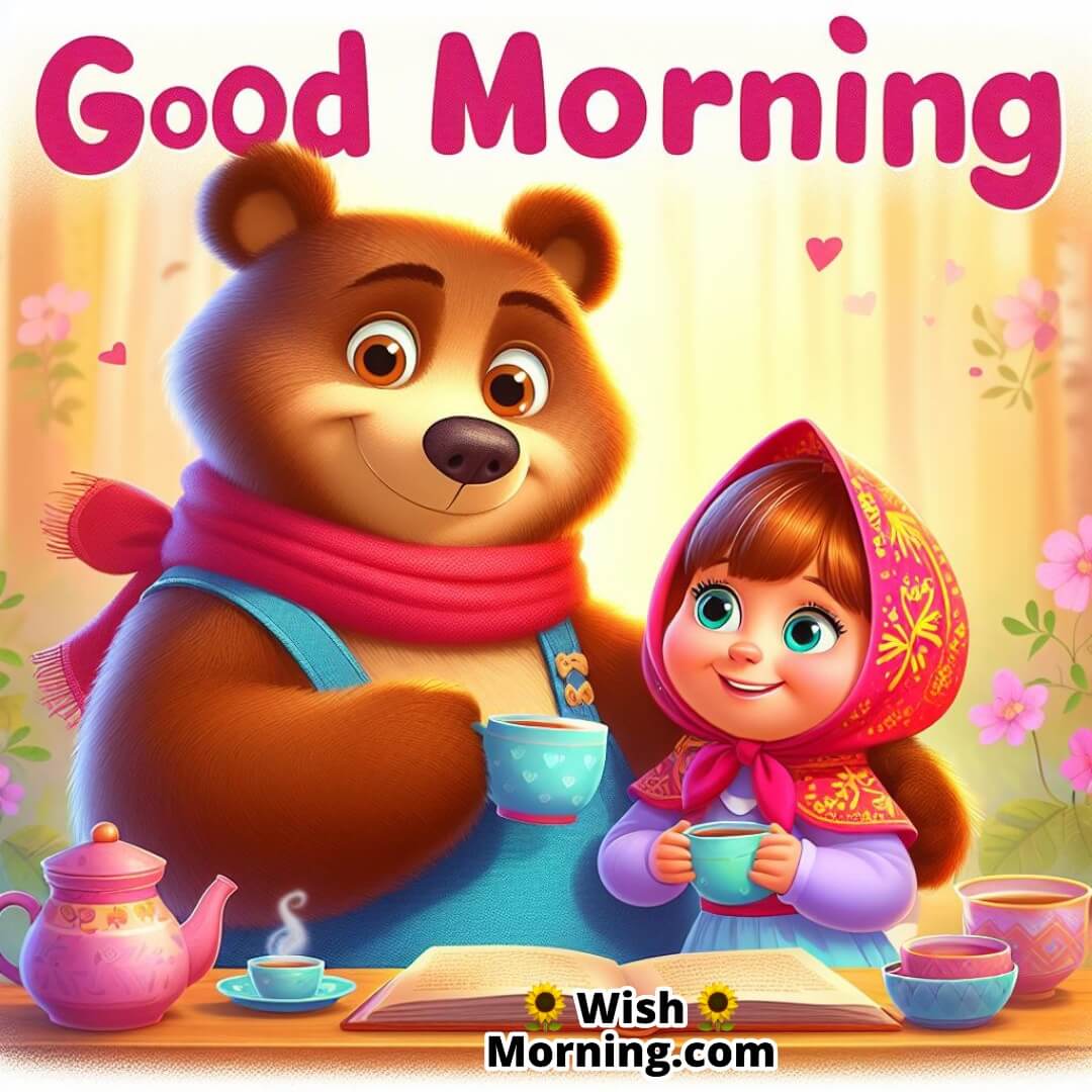 Good Morning Masha With Bear