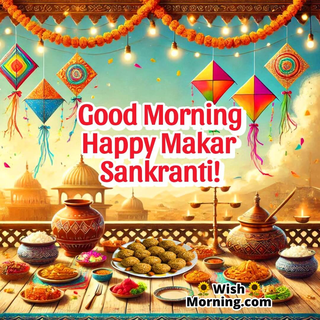 Good Morning Happy Makar Sankranti