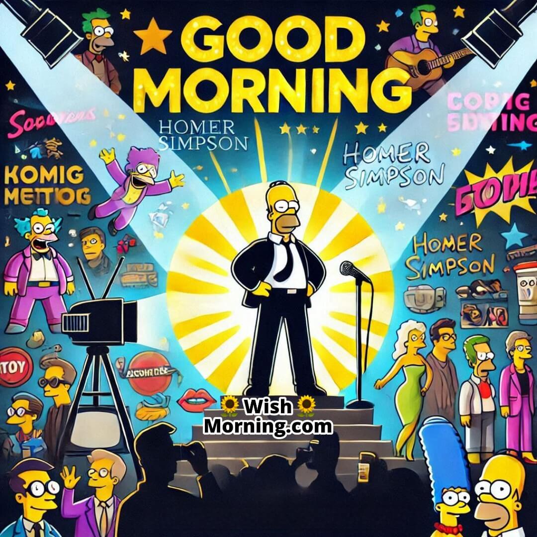 Good Morning Homer Simpson Pop Culture