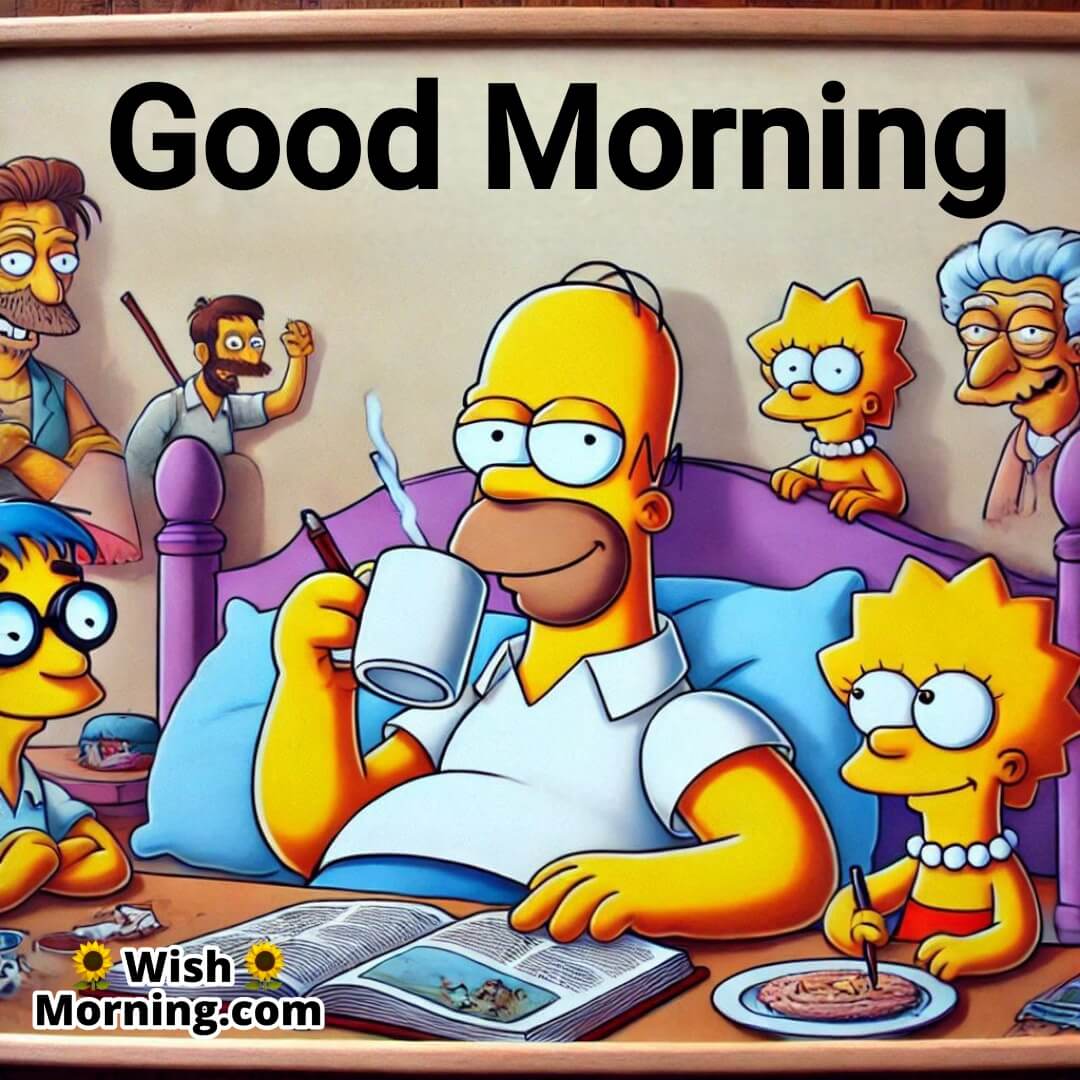 Good Morning Homer Simpson