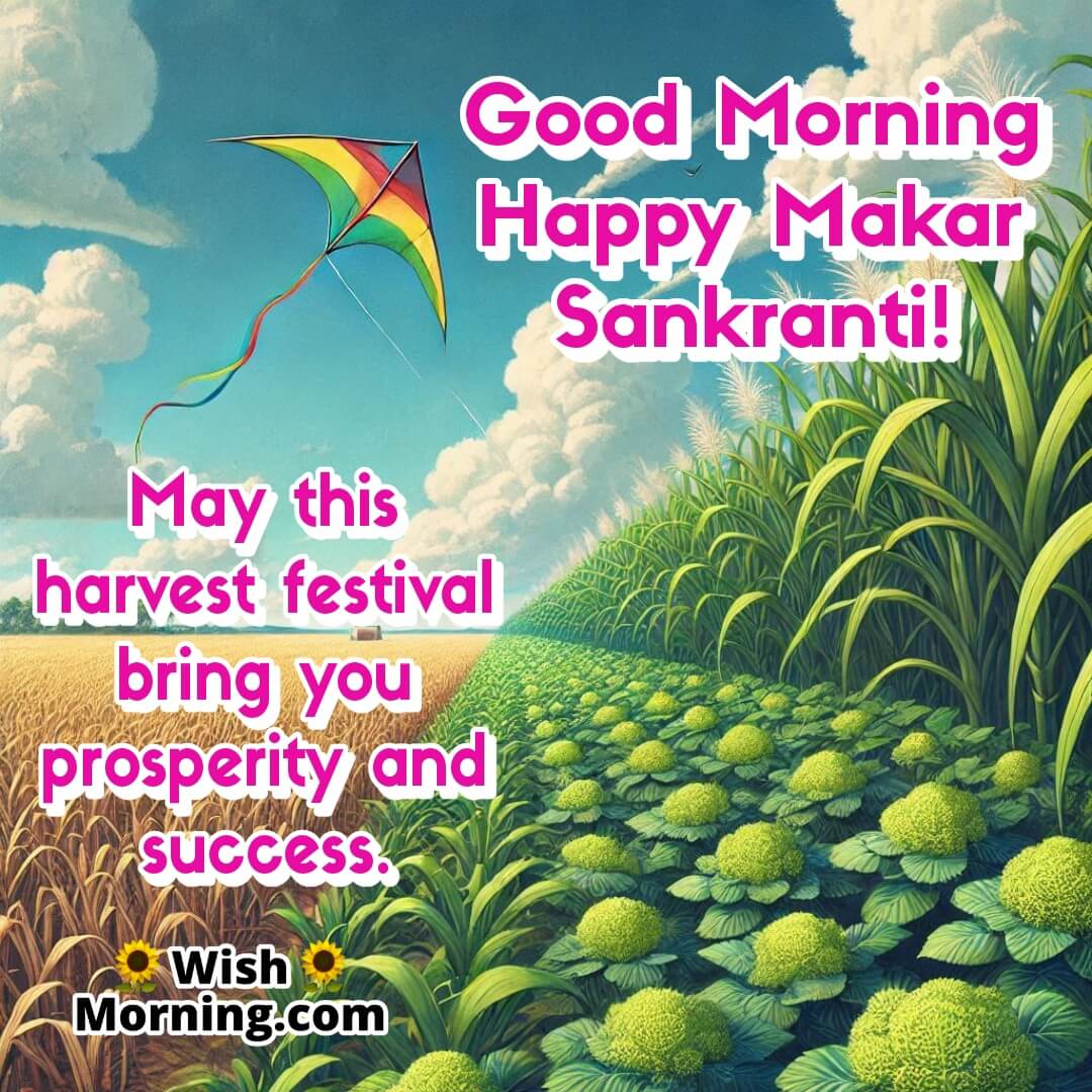 Good Morning Makar Sankranti Wishes