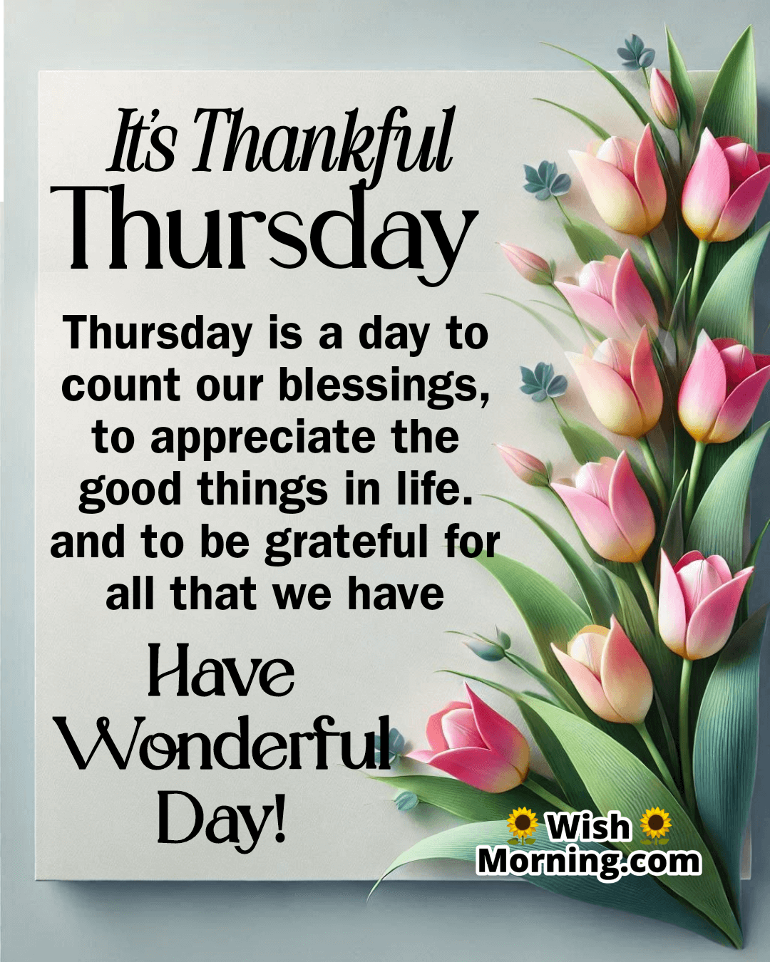 Thankful Thursday Blessings Quote