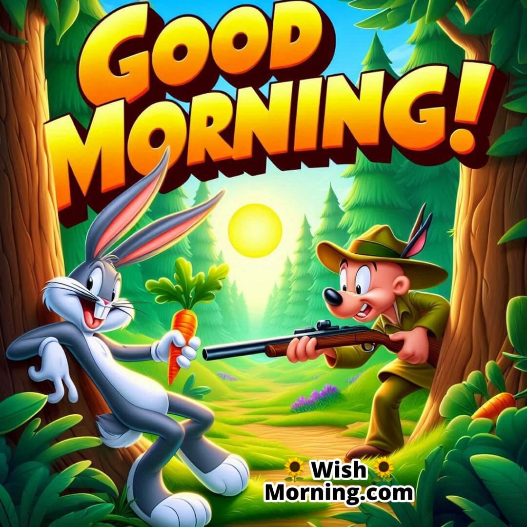 Good Morning Bugs Bunny And Elmer Fudd Cartoon