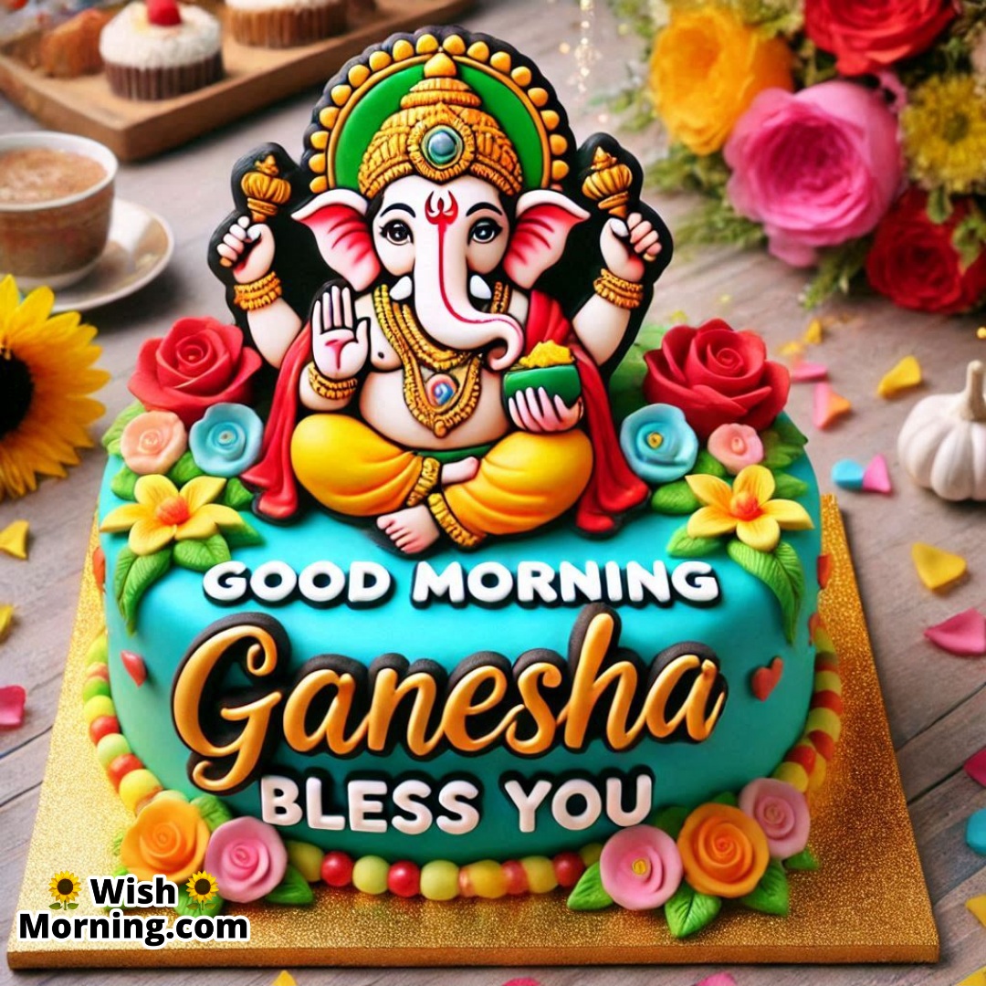 Good Morning Ganesha Birthday Blessing