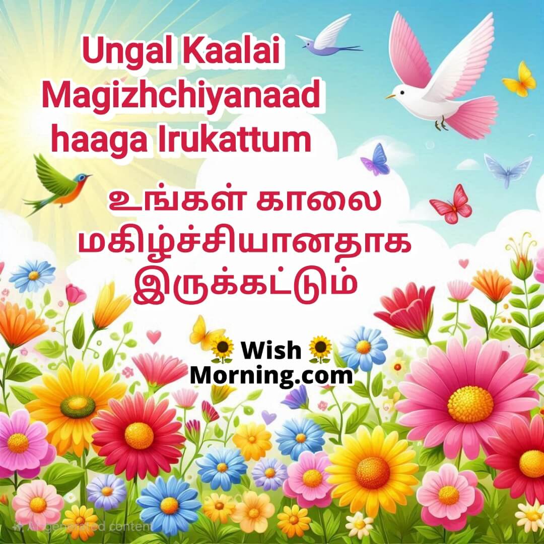 Good Morning Tamil Wish