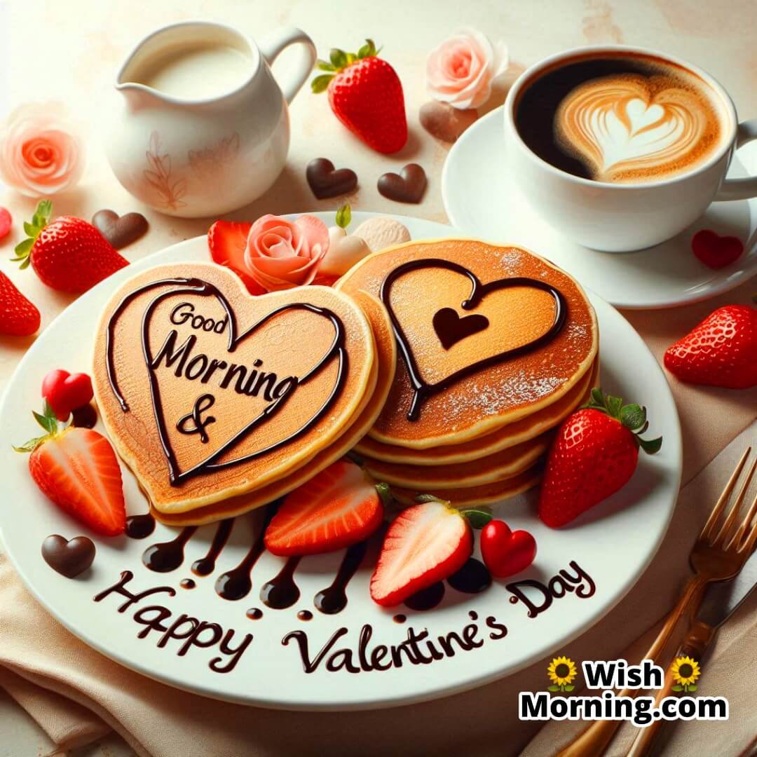 Sweet Valentine’s Breakfast Good Morning