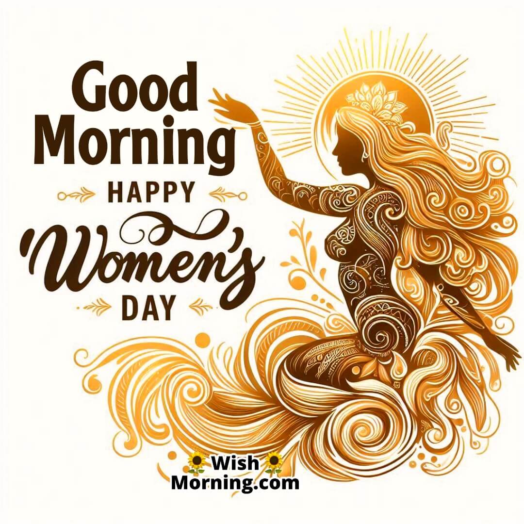 Good Morning Happy Women’s Day Pic